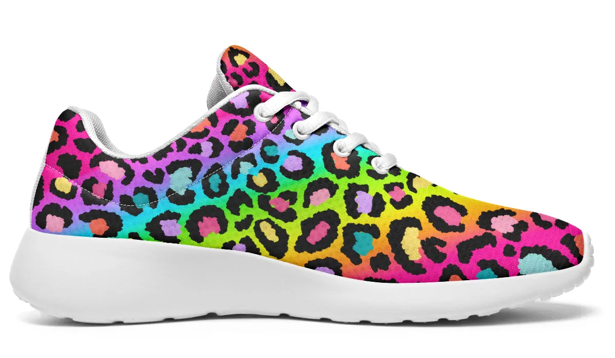 Rainbow Leopard Sneakers