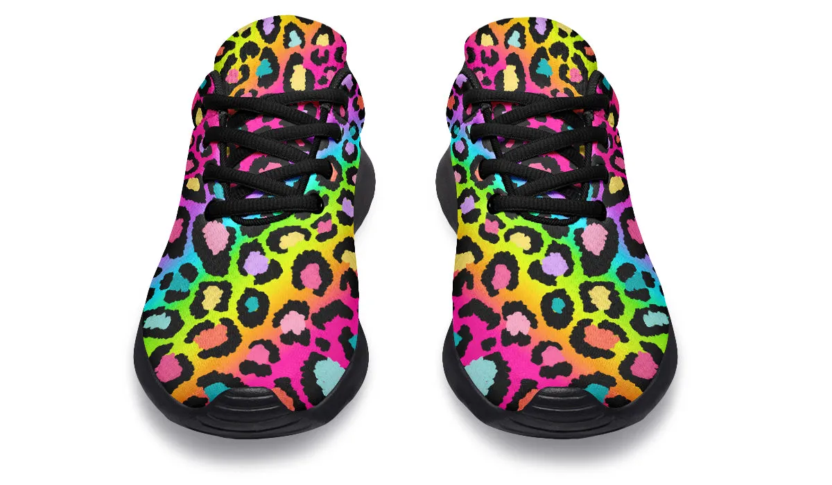 Rainbow Leopard Sneakers