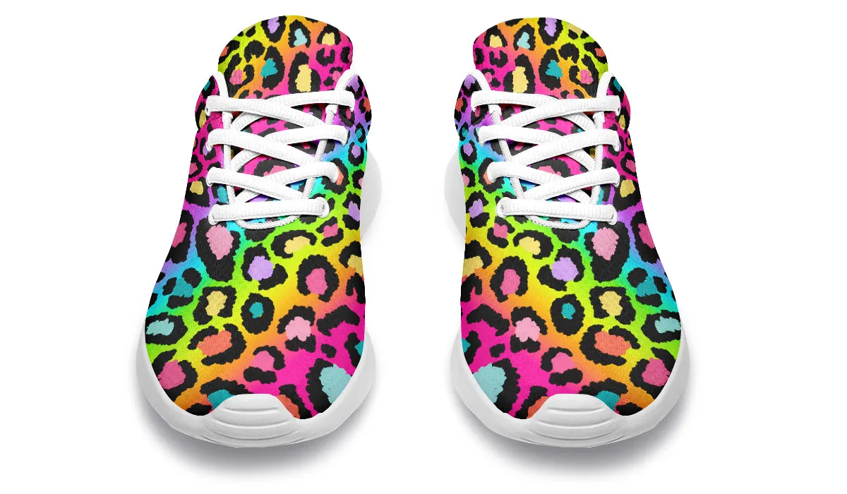 Rainbow Leopard Sneakers