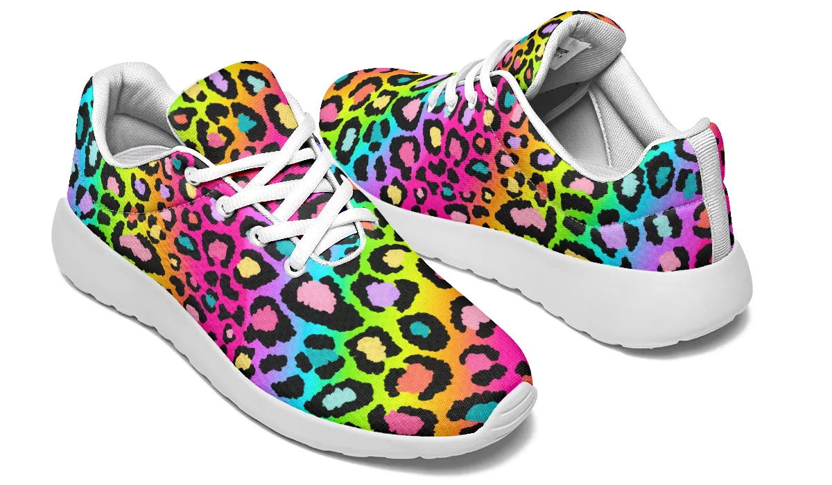 Rainbow Leopard Sneakers