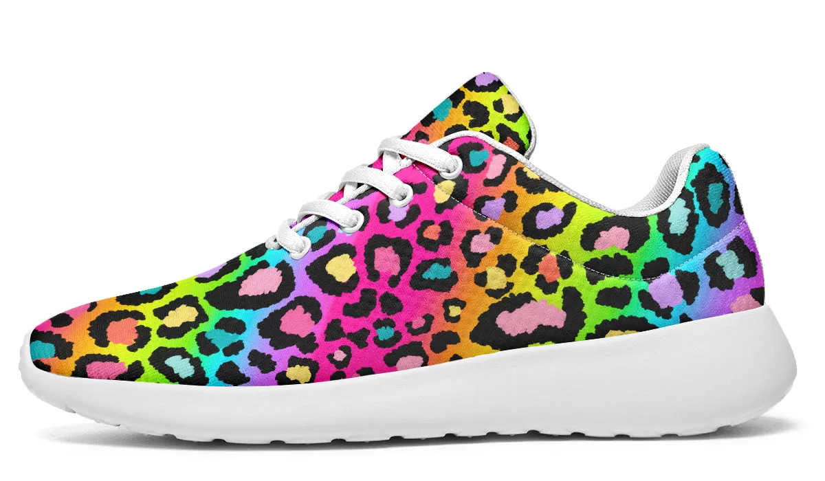 Rainbow Leopard Sneakers