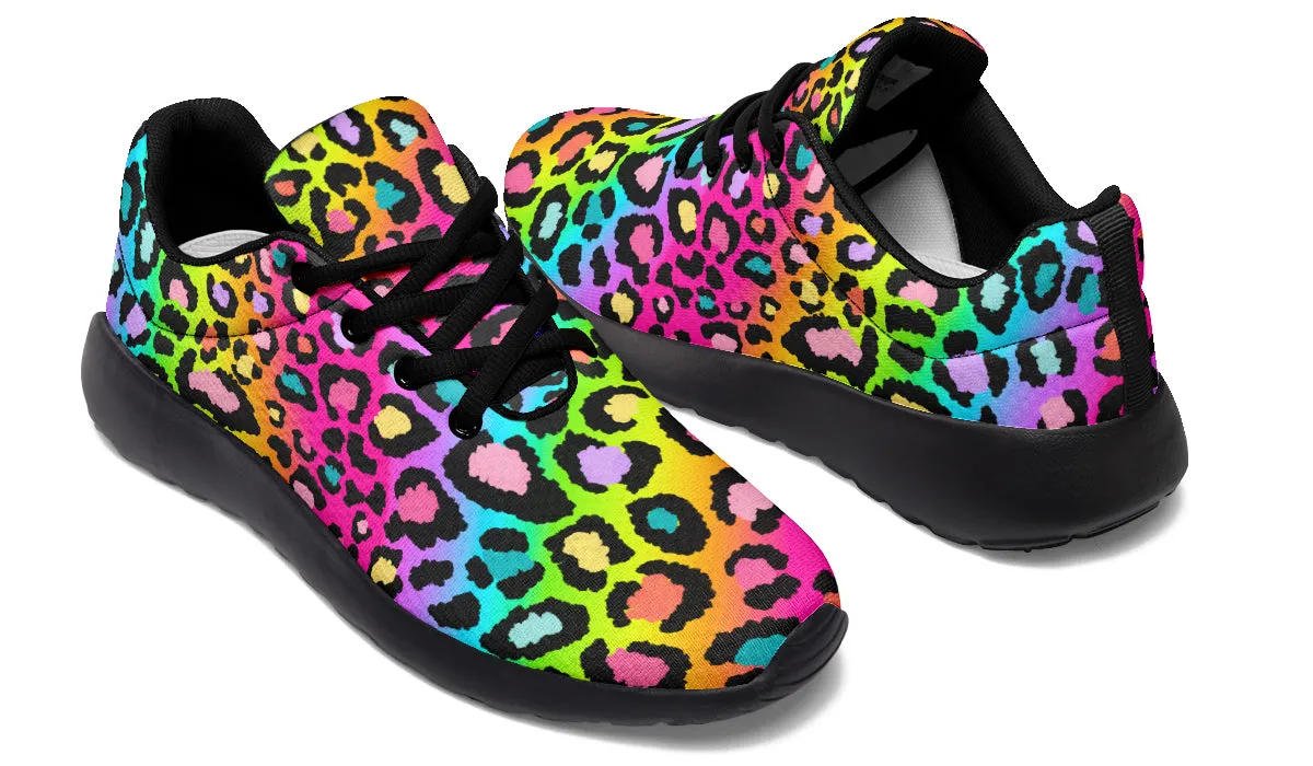 Rainbow Leopard Sneakers