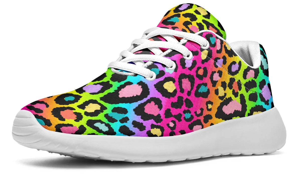 Rainbow Leopard Sneakers