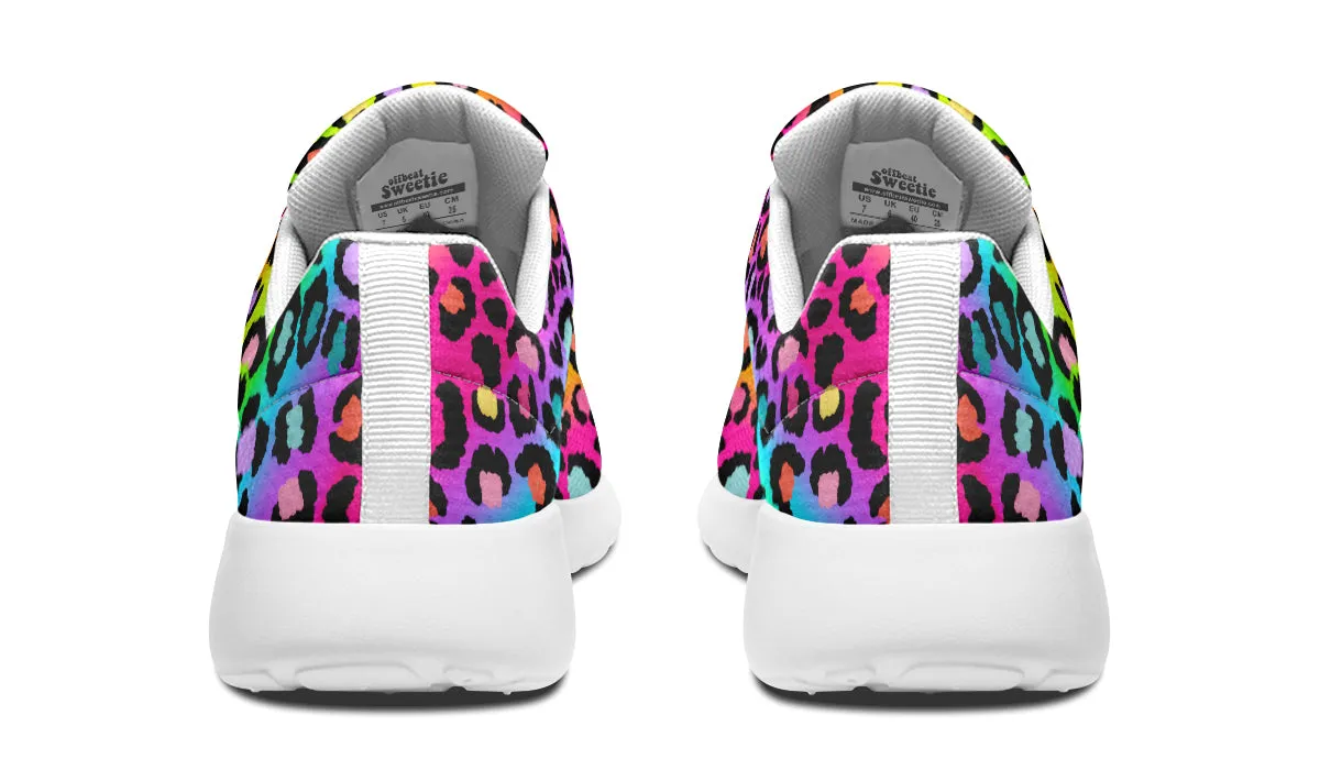 Rainbow Leopard Sneakers