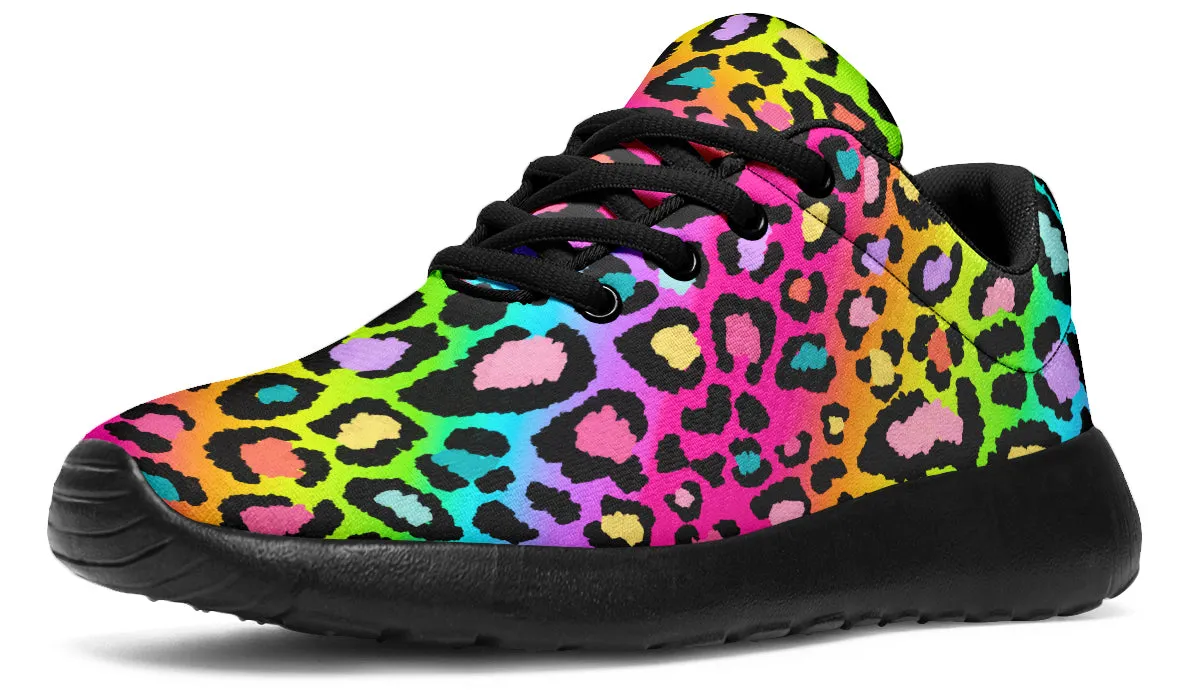 Rainbow Leopard Sneakers