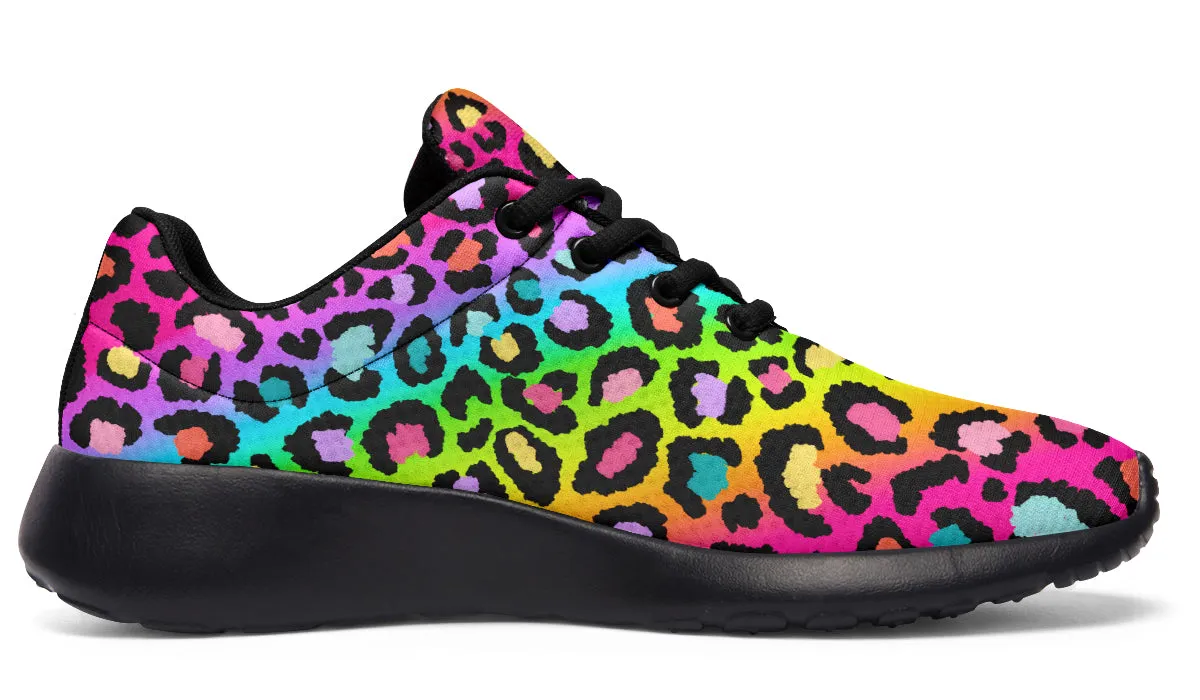 Rainbow Leopard Sneakers