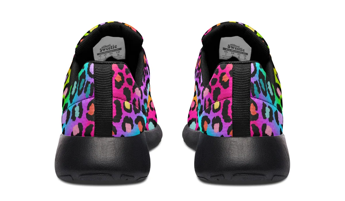 Rainbow Leopard Sneakers