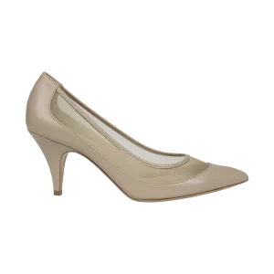 River Beige Mesh Pump