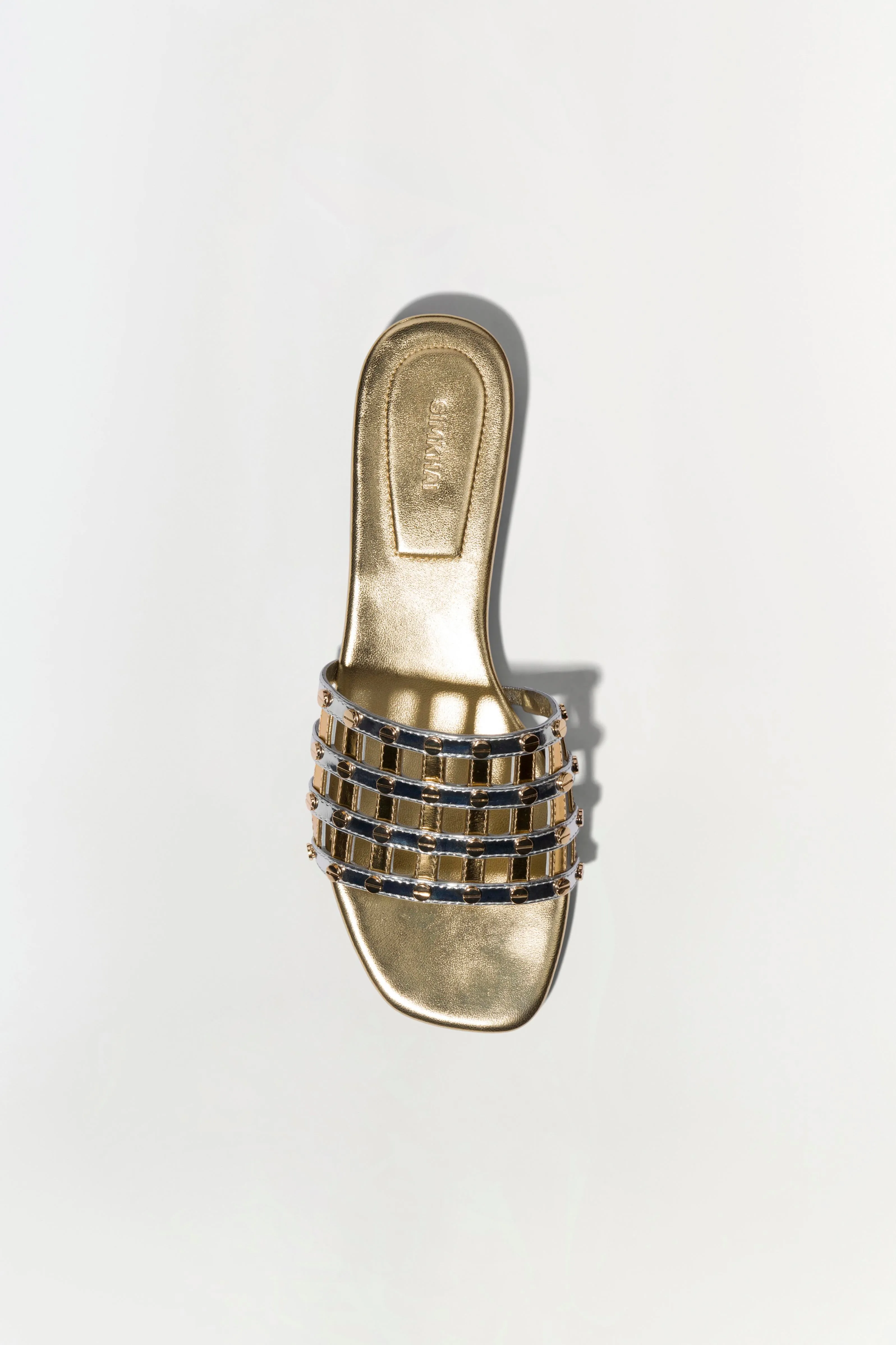 Rivet Flat Sandal