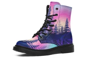 Rooted In Color Combat Boots