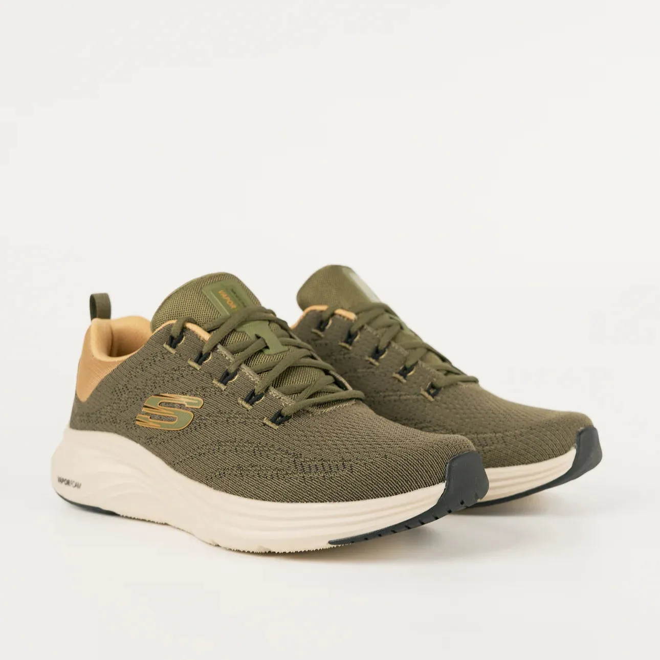 SKECHERS MENS VAPOR FOAM VARIEN - OLIVE