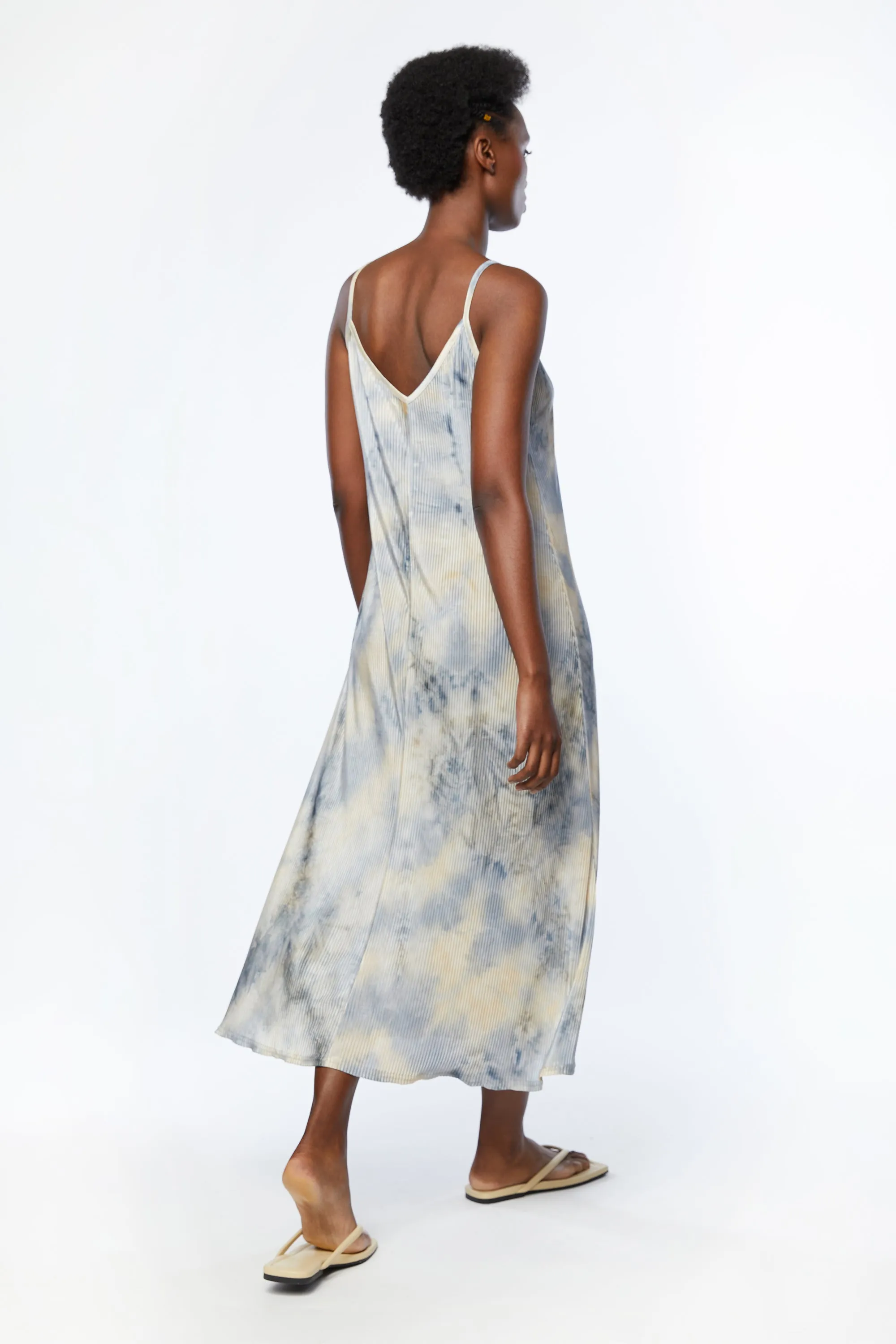 TIE DYE MIDI DRESS