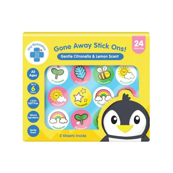 Tiny Buds Gone Away Stick Ons (24pcs)