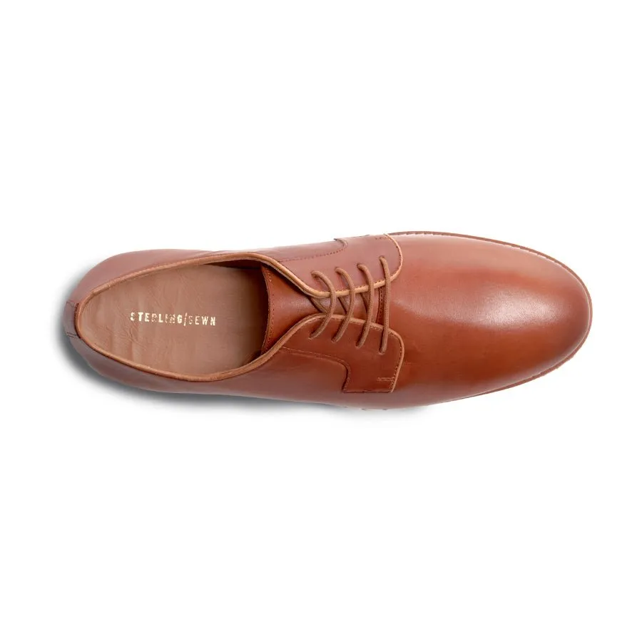 Urban Luxe Derby - Zero Leather Lace Up Tan