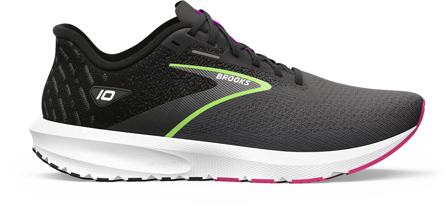 Women’s Launch 10 (074 - Black/Blackened Pearl/Green)