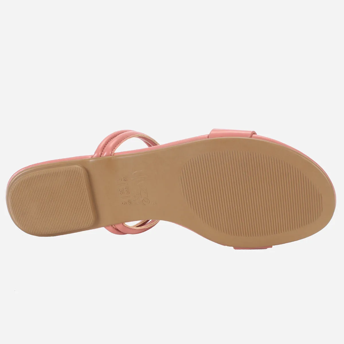 Womens "MILES"  Comfy Flat Open-Toe Summer Slippers