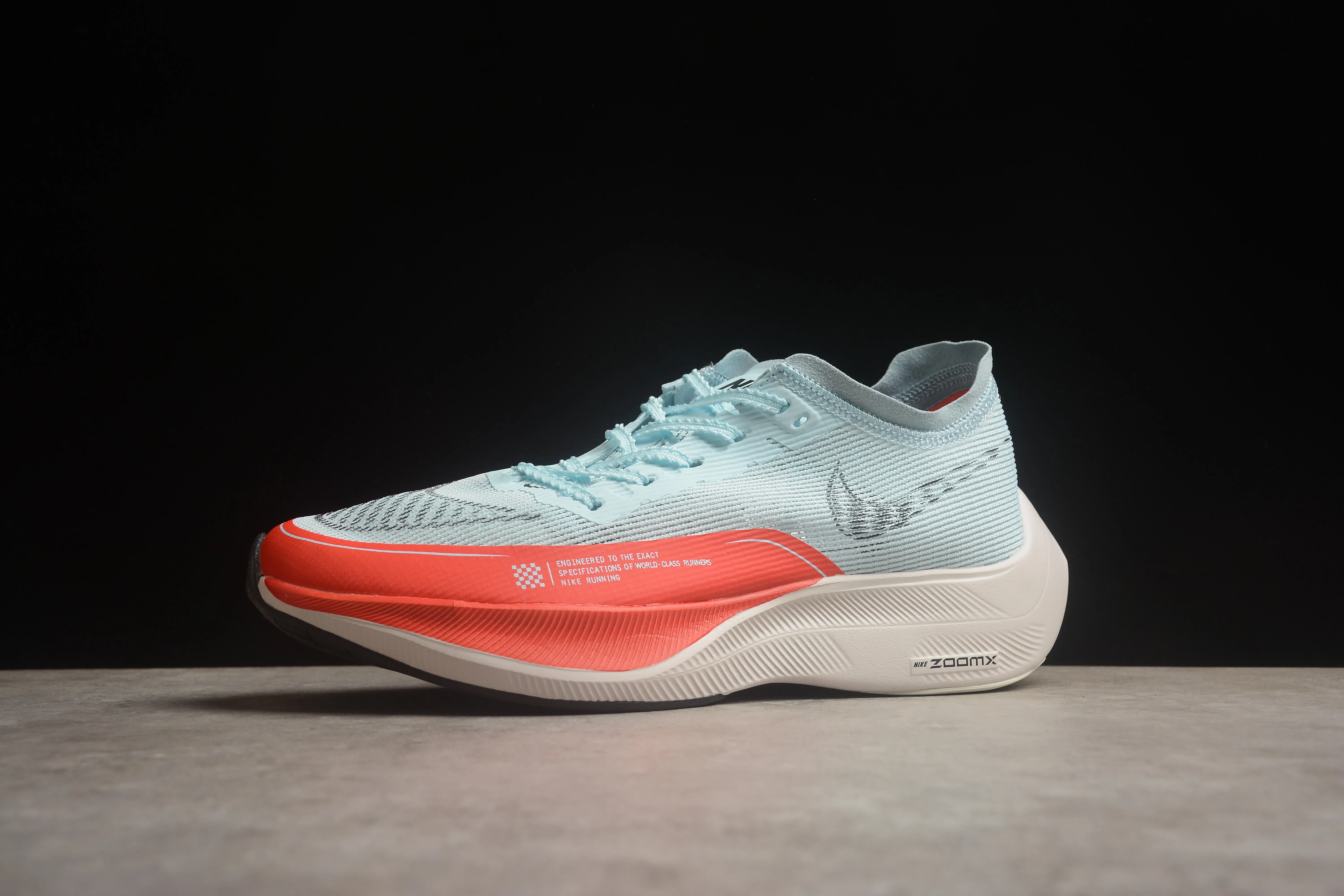 ZoomX Vaporfly Next% 2 light blue